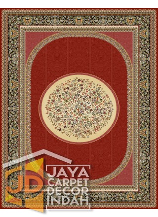 Karpet Permadani Solomon 700 Reeds Matin Red 3609 ukuran 120x160,160x230, 200x300, 250x350, 300x400
